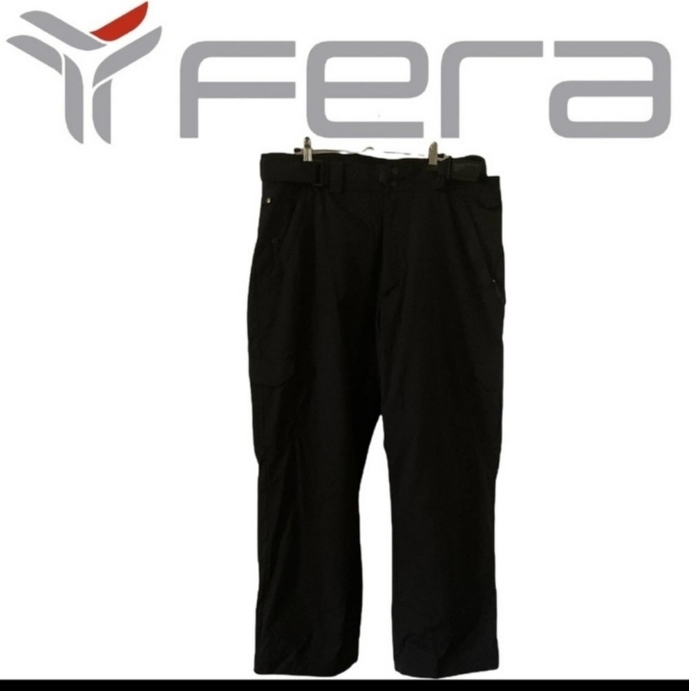Fera Black Insulated  Ski Pants